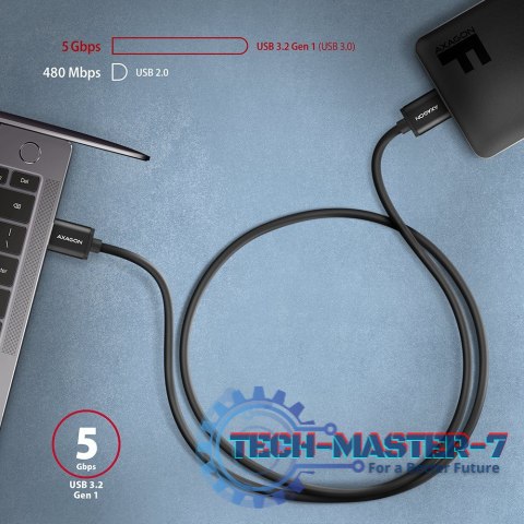 BUMM3-AM10AB Kabel Micro-B USB USB-A 3.2 Gen 1, 1m, 3A, ALU, PVC Czarny BUMM3-AM10AB Kabel Micro-B USB USB-A 3.2 Gen 1, 1m, 3A, ALU, PVC Czarny