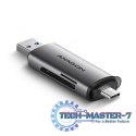 CRE-SAC Czytnik kart zewnętrzny USB3.2 Gen 1 Type-C + Type-A SD/microSD
