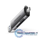 CRE-SAC Czytnik kart zewnętrzny USB3.2 Gen 1 Type-C + Type-A SD/microSD
