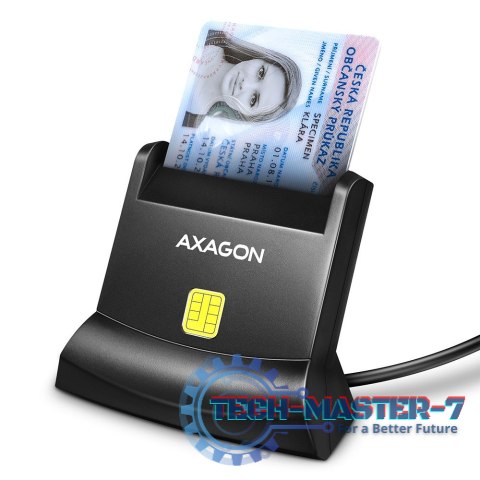CRE-SM4N Czytnik kart identyfikacyjnych USB, 1,3m kabel