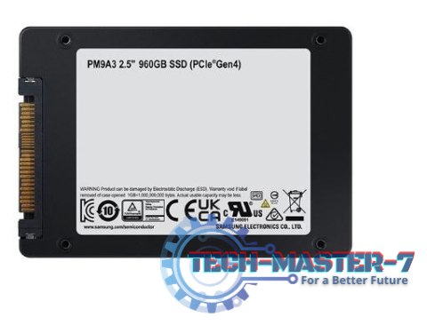 Dysk SSD PM9A3 U.2DCT 1920GB MZQL21T9HCJR-00W07 NVMe Dysk SSD PM9A3 U.2DCT 1920GB MZQL21T9HCJR-00W07 NVMe