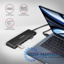 HUE-F7A Hub 7-portowy USB 3.2 Gen 1 ALU FLAT, micro USB, 1m USB-A kabel