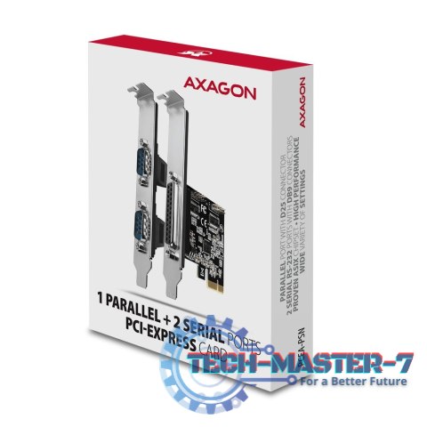 PCEA-PSN Kontroler PCIe 1x port równoległy LPT + 2x port szeregowy RS232 250 kbps, w zestawie SP & LP PCEA-PSN Kontroler PCIe 1x port równoległy LPT + 2x port szeregowy RS232 250 kbps, w zestawie SP & LP