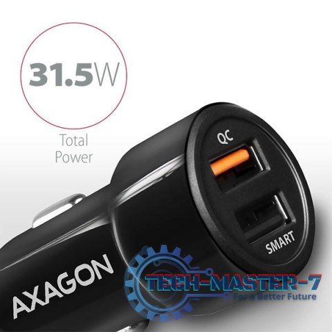 PWC-QC5 Ładowarka samochodowa QUICK SMART 31.5W, 2x port QC3.0/AFC/FCP + 5V-2.6A PWC-QC5 Ładowarka samochodowa QUICK SMART 31.5W, 2x port QC3.0/AFC/FCP + 5V-2.6A
