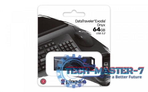 Pendrive Data Traveler Exodia Onyx 64GB USB3.2 Gen1