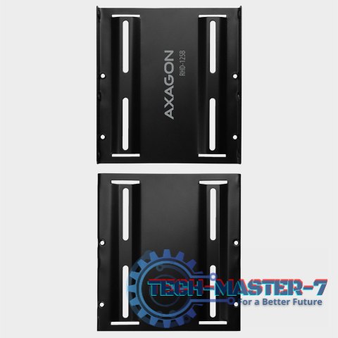 RHD-125B Ramka metalowa do montażu 1x 2.5" HDD w pozycji 3.5" Czarna RHD-125B Ramka metalowa do montażu 1x 2.5" HDD w pozycji 3.5" Czarna