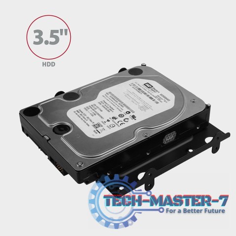 RHD-435 Ramka metalowa do montażu 4x 2.5" HDD (2x 2.5" HDD/SSD & 1x 3.5" HDD) w pozycji 5.25" Czarna RHD-435 Ramka metalowa do montażu 4x 2.5" HDD (2x 2.5" HDD/SSD & 1x 3.5" HDD) w pozycji 5.25" Czarna