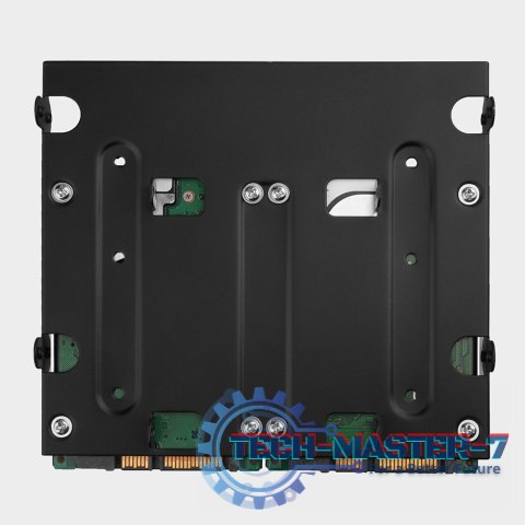 RHD-435 Ramka metalowa do montażu 4x 2.5" HDD (2x 2.5" HDD/SSD & 1x 3.5" HDD) w pozycji 5.25" Czarna RHD-435 Ramka metalowa do montażu 4x 2.5" HDD (2x 2.5" HDD/SSD & 1x 3.5" HDD) w pozycji 5.25" Czarna
