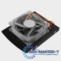 RHD-P25 Ramka metalowa do montażu 2x 2.5" HDD w pozycji 3.5" lub pozycji PCI Czarna