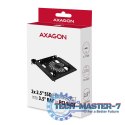 RHD-P25 Ramka metalowa do montażu 2x 2.5" HDD w pozycji 3.5" lub pozycji PCI Czarna