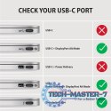 RVC-HI2M Adapter USB-C -> HDMI 2.0 4K/60Hz Aluminum, 25cm kabel