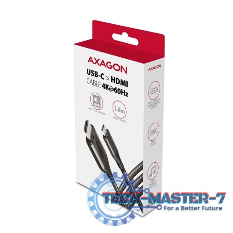 RVC-HI2MC Adapter USB-C -> HDMI 2.0 4K/60Hz Aluminum, 1.8m kabel RVC-HI2MC Adapter USB-C -> HDMI 2.0 4K/60Hz Aluminum, 1.8m kabel