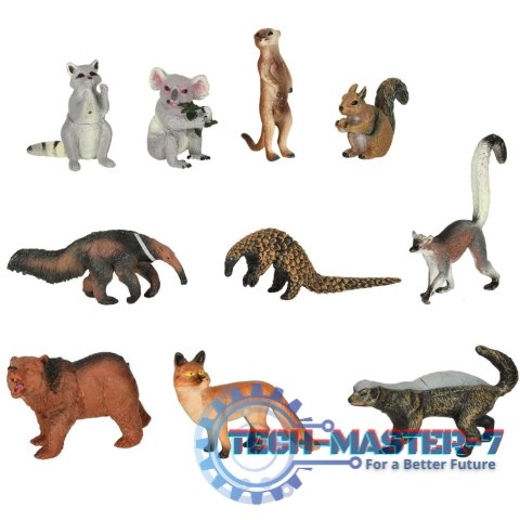 Figurki zwierząt zwierzęta zoo safari farma akcesoria skrzynka 19 el. Figurki zwierząt zwierzęta zoo safari farma akcesoria skrzynka 19 el.