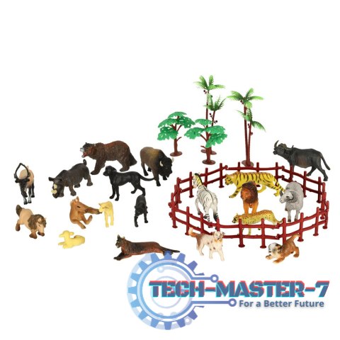 Figurki zwierząt zwierzęta zoo safari farma akcesoria skrzynka 31 el. Figurki zwierząt zwierzęta zoo safari farma akcesoria skrzynka 31 el.