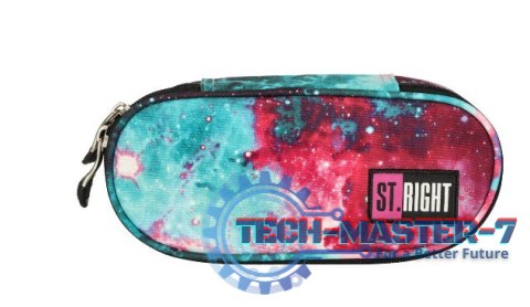 Piórnik szkolny jednokomorowy saszetka St. Right nebula Piórnik szkolny jednokomorowy saszetka St. Right nebula