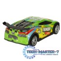 Samochód RC sportowy zdalnie sterowany na pilot auto wyścigowe drift z LED światłami zielony