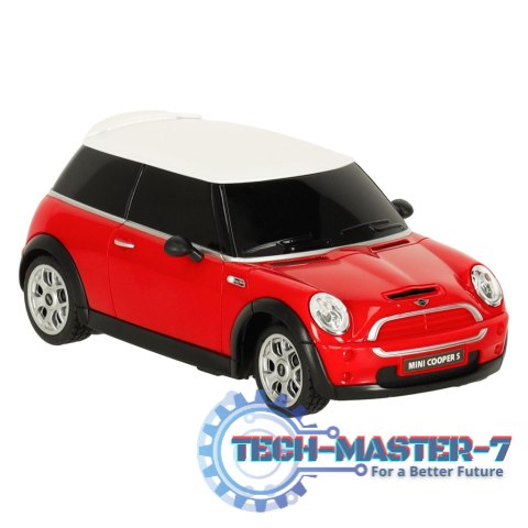 Samochód zdalnie sterowany Rastar 15000 MINI Cooper S 1:27 czerwony Samochód zdalnie sterowany Rastar 15000 MINI Cooper S 1:27 czerwony