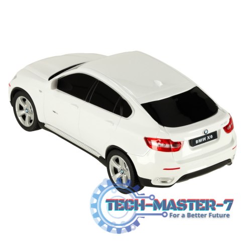 Samochód zdalnie sterowany Rastar 31700 BMW X6 1:24 biały Samochód zdalnie sterowany Rastar 31700 BMW X6 1:24 biały