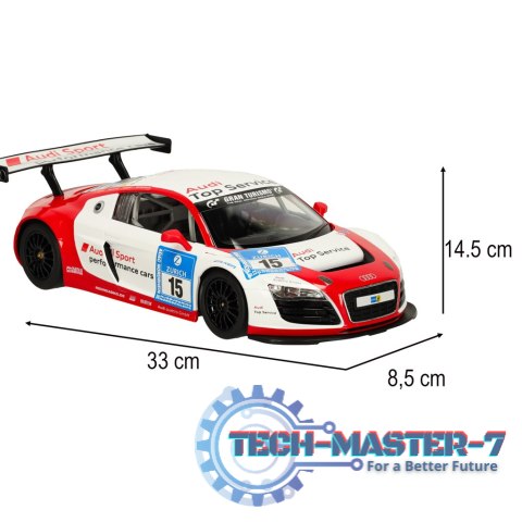 Samochód zdalnie sterowany Rastar 47510 AUDI R8 LMS Performance 1:14 Samochód zdalnie sterowany Rastar 47510 AUDI R8 LMS Performance 1:14
