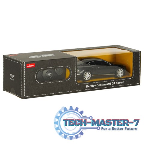 Samochód zdalnie sterowany Rastar 48600 Bentley Continental GT 1:24 czarny Samochód zdalnie sterowany Rastar 48600 Bentley Continental GT 1:24 czarny