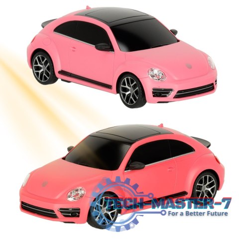 Samochód zdalnie sterowany Rastar 76200-4 Volkswagen Beetle-UV 1:24 różowy Samochód zdalnie sterowany Rastar 76200-4 Volkswagen Beetle-UV 1:24 różowy