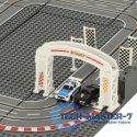 Tor samochodowy wyścigowy policyjny elektryczny + 2 auta klocki konstrukcyjne GD-01