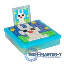 Układanka kreatywna logiczna klocki puzzle mozaika 175 elementów