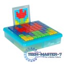 Układanka kreatywna logiczna klocki puzzle mozaika 175 elementów
