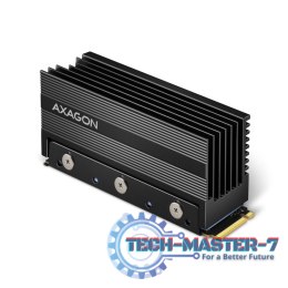 CLR-M2XL Chłodnica aluminiowa pasywna do dysku M.2 SSD, ALU korpus, silikonowe podkładki termiczne, wysokość 36mm