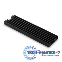 CLR-M2L6 Chłodnica aluminiowa pasywna do dysku M.2 SSD, ALU korpus silikonowe podkładki termiczne, wysokość 6mm