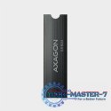 CLR-M2L6 Chłodnica aluminiowa pasywna do dysku M.2 SSD, ALU korpus silikonowe podkładki termiczne, wysokość 6mm