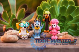 Figurki Bluey 4-pak Przyjaciele