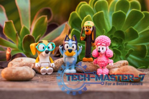 Figurki Bluey 4-pak Przyjaciele Figurki Bluey 4-pak Przyjaciele