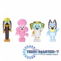 Figurki Bluey 4-pak Przyjaciele