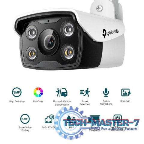 Kamera VIGI C330(2.8mm) 3MP Bullet Kamera VIGI C330(2.8mm) 3MP Bullet