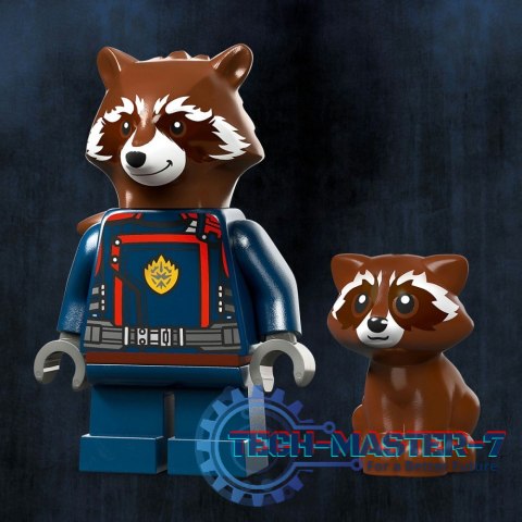 Klocki Super Heroes 76254 Statek kosmiczny małego Rocketa Klocki Super Heroes 76254 Statek kosmiczny małego Rocketa
