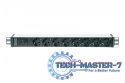 Listwa zasilająca PDU 19" Rack, 8x gniazdo schuko, 2.0m, 1x wtyk C14, 10A Aluminiowa