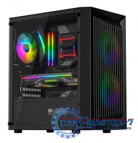Obudowa komputerowa bez zasilacza ATOS ARGB MINI USB 3.0 Obudowa komputerowa bez zasilacza ATOS ARGB MINI USB 3.0