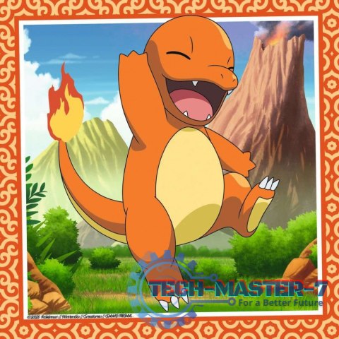 Puzzle 3x49 elementów Pokemony Puzzle 3x49 elementów Pokemony