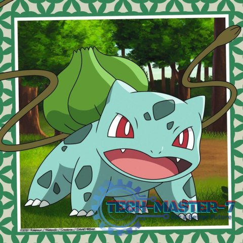 Puzzle 3x49 elementów Pokemony Puzzle 3x49 elementów Pokemony