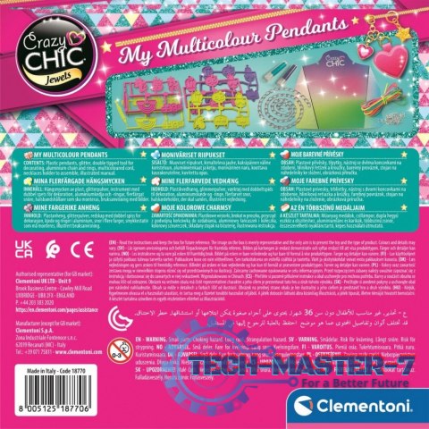 Zestaw Crazy Chic - Kolorowe Charmsy Zestaw Crazy Chic - Kolorowe Charmsy