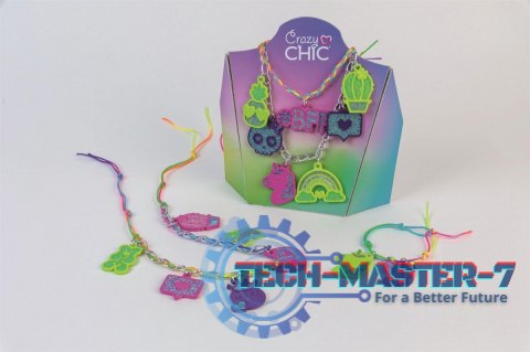 Zestaw Crazy Chic - Kolorowe Charmsy Zestaw Crazy Chic - Kolorowe Charmsy