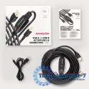 ADR-210B USB 2.0 A-M -> B-M Aktywny kabel połączeniowy/wzmacniacz 10m