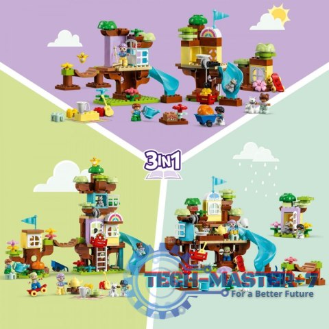 DUPLO 10993 Domek na drzewie 3 w 1 DUPLO 10993 Domek na drzewie 3 w 1