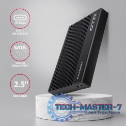 EE25-GTR Obudowa zewnętrzna aluminiowa USB3.2 Gen 2 - SATA 6G 2.5