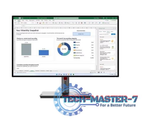 Monitor ThinkVision P27h-30 27 cali 63A1GAT1EU