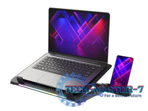 Podstawka pod notebook Genesis Oxid 450 RGB 15.6'' Podstawka pod notebook Genesis Oxid 450 RGB 15.6''
