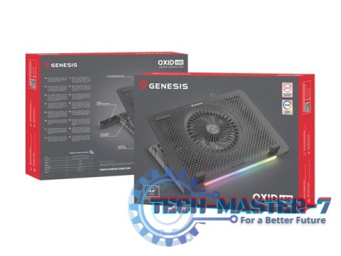 Podstawka pod notebook Genesis Oxid 450 RGB 15.6'' Podstawka pod notebook Genesis Oxid 450 RGB 15.6''