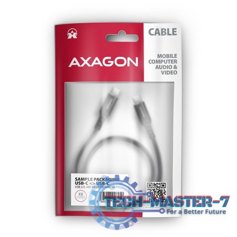 BUCM-CM15AB Kabel USB-C - USB-C 2.0, 1.5m, PD 60W, 3A, ALU, oplot Czarny BUCM-CM15AB Kabel USB-C - USB-C 2.0, 1.5m, PD 60W, 3A, ALU, oplot Czarny