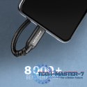 BUCM32-CF10AB Kabel przedłużacz Gen2 USB-C - USB-C, 1m, 5A, 20Gbps, PD 240W, oplot, czarny